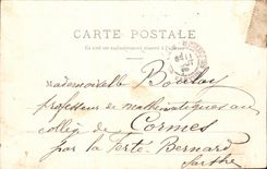 CPA Nantes the place Louis XVI and the cathedral