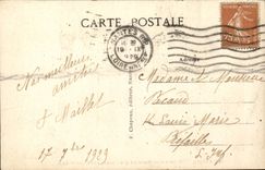 Nantes CPA Fountain of the place of the duchess Anne By F David