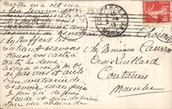 Nantes CPA the gate of the cathedral