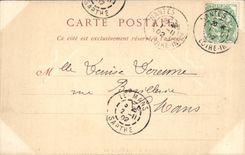 Nantes CPA the Stock Exchange and the canal Saint Felix