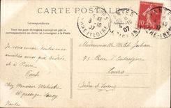 Nantes CPA the botanical garden the water jete