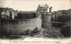 Nantes CPA the castle of the duchess Anne 3 Tours and ditches