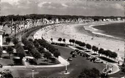 CPA La Baule the esplanade of the casino