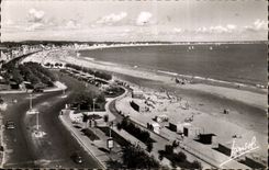 CPSM Baule View of the beach and the esplanade of the casino