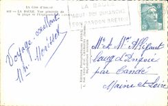 CPSM Baule View of the beach and the esplanade of the casino