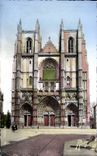 CPSM Nantes Frontage of the cathedral