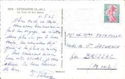 CPSM Guerande the tower of Ker Simpleton