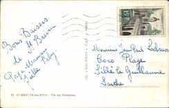 CPSM Saint Brevin les Bains gesehen vom Durchschlag