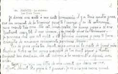 Nantes CPA Castle three Tours