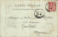 CPA Nantes Entering of the castle