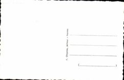 CPSM La Baule beach Drill Palm trees Wood of love