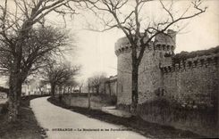 CPA Guerande the boulevard and fortifications