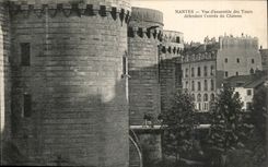 CPA Overall picture Nantes of the Tours defandant Entering castle