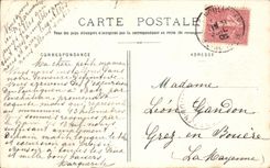 CPA Of Pouliguen to the Borough of Batz the bridge of the devil