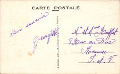 CPA La Baule the Hermitage Frontage on the sea