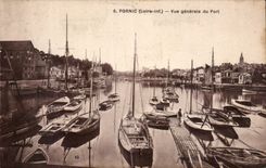 Pornic CPA View of the port
