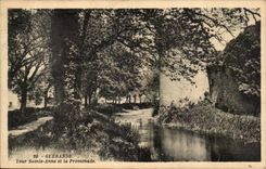 Guerande CPA Turn Sainte Anne and the walk