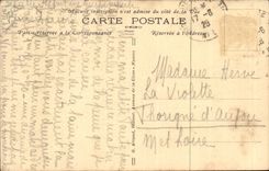 Guerande CPA Turn Sainte Anne and the walk