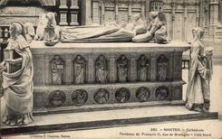 Nantes CPA Cathedrale Tomb of François II duke of Brittany Dimensions Northern