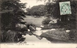 Nantes CPA the botanical garden