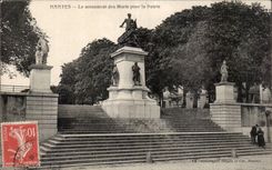 CPA Nantes the monument of died for the fatherland