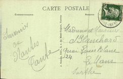 CPA Nantes Panorama of the port