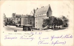 CPA Nantes the castle