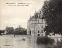 CPA Schloss von Bretesche Tourelles der Front ist und Terrasse