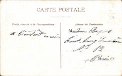 Blumen - Blumen - netter kleiner Tennisschuh weg von den Blumen - denken hat mich - Vogel - CPA Hirondelles