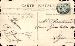 Blumen - Blumen - aufrichtige Wunsche - gutes Festival - CPA