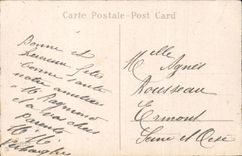 Blumen - Blumen - Funkeln-Weinlesekarte - Leben Co Catherine - CPA