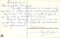 Blumen - Blumen - Funkeln umrissene Weinleseblumenkarte - CPA