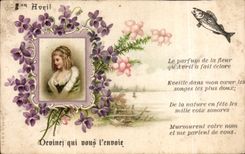 Festivals - Poisson D Avril - Fische - April-Dummkopfe - CPA