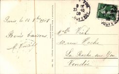 Blumen - Blumen - Niederlassung weg vom Zitronebaum - CPA