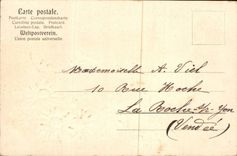 Blumen - Blumen - gluckliches neues Jahr - Ganseblumchen - CPA