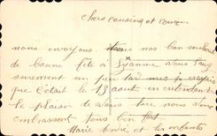 Blumen - Blumen - Blumen und Landszene - CPA