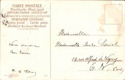 Blumen - Blumen - Ganseblumchen und wenig Szene - CPA