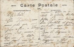 Phantasie - Mann - Sprache der Blumen - Blumen - Mann - CPA