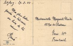 Blumen - Sprig weg von den blauen Blumen - CPA