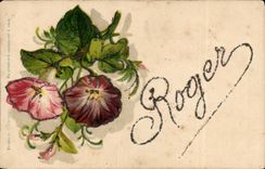 Blumen - Blumen - Roger im Funkeln - CPA