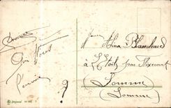 Blumen - Blumen - kleine weisse Blumen - Fische - Fische - CPA