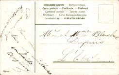 Flowers - Flowers - Victorian to border - Friendship - horseshoe - horseshoe - CPA