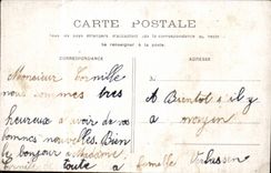 Blumen - Blumen - purpurrote gefunkelte Blumen - CPA