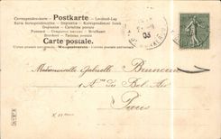 Bluht - Blumen - victorian Graphiken - Buchstaben - Buchstabe - CPA