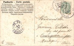 Blumen - Blumen - hubsche Land-Karte - CPA Colomb Taube