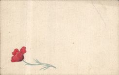 Blumen - Blumen - einzelne rote Mohnblume - CPA