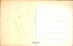 Flower - Little purple flowers enrobing has good luck horse shoe - horseshoe - CPA