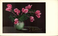Blumen - Blumen - Vase weg von der Blute - Leben Co-Catherine - CPA