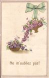 Bluht - Blumen - Tennisschuhe weg von den Blumen - Victorian - CPA