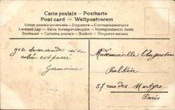 Blumen - Blumen - gutes Gedachtnis - Vase weg von den Blumen - Victorian - CPA Kuken